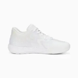 Puma LaMelo Ball 376941-04 Men's White Silver Basketball Shoes  NR2114